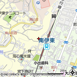 静岡県伊東市鎌田262周辺の地図