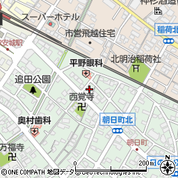 株式会社東海石油　朝日町サービスステーション周辺の地図