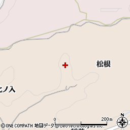愛知県岡崎市高隆寺町松根周辺の地図