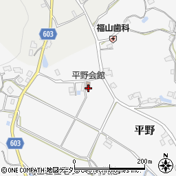 大阪府豊能郡能勢町平野633周辺の地図