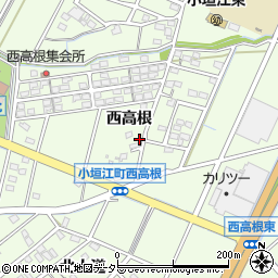 愛知県刈谷市小垣江町西高根67周辺の地図