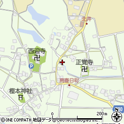 京都府京都市西京区大原野南春日町1716周辺の地図