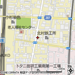 中塚接骨院周辺の地図