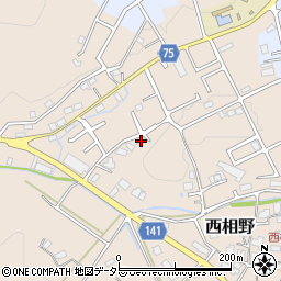 兵庫県三田市西相野599周辺の地図