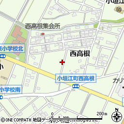 愛知県刈谷市小垣江町西高根142周辺の地図