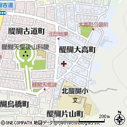京都府京都市伏見区醍醐大高町2-6周辺の地図