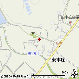 兵庫県三田市東本庄496周辺の地図