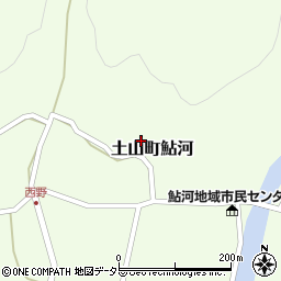 滋賀県甲賀市土山町鮎河1808-1周辺の地図