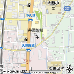 京都府京都市南区久世殿城町426周辺の地図
