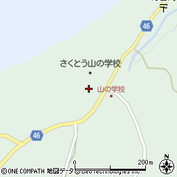 岡山県美作市万善40周辺の地図
