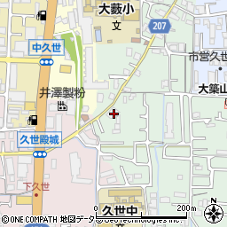 京都府京都市南区久世大藪町151周辺の地図
