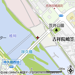 京都府京都市南区吉祥院嶋中ノ島周辺の地図