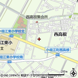 愛知県刈谷市小垣江町西高根134周辺の地図