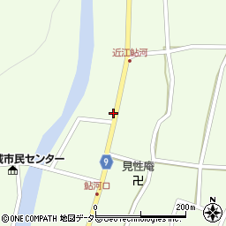 滋賀県甲賀市土山町鮎河1199周辺の地図