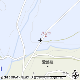 広島県庄原市西城町八鳥44周辺の地図