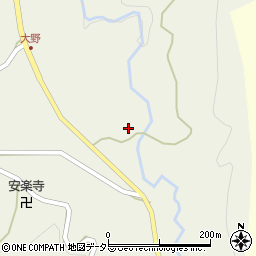 京都府亀岡市東別院町大野籔ノ下周辺の地図