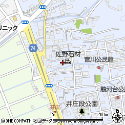 加貫ローラ製作所静岡営業所周辺の地図