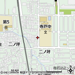 京都府向日市寺戸町修理式周辺の地図