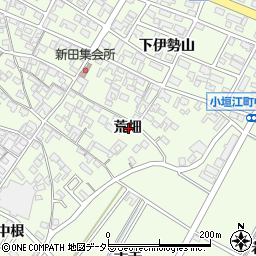 愛知県刈谷市小垣江町荒畑周辺の地図