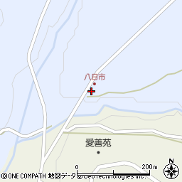 広島県庄原市西城町八鳥61周辺の地図