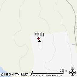 中山周辺の地図