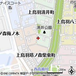 エスエスピー　京都営業所周辺の地図