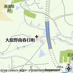 京都府京都市西京区大原野南春日町1242周辺の地図