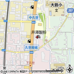 京都府京都市南区久世殿城町425周辺の地図