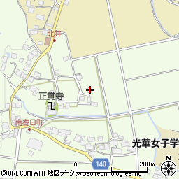 京都府京都市西京区大原野南春日町556周辺の地図