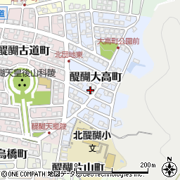 京都府京都市伏見区醍醐大高町3-7周辺の地図