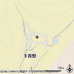 兵庫県三田市下青野866周辺の地図