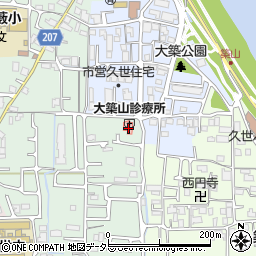 京都府京都市南区久世大藪町196周辺の地図