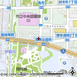 久保田印刷所周辺の地図
