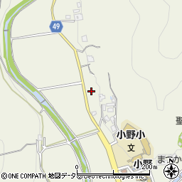兵庫県三田市小野913周辺の地図