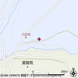 広島県庄原市西城町八鳥186周辺の地図