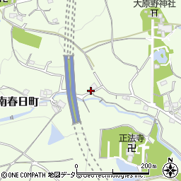 京都府京都市西京区大原野南春日町1175-5周辺の地図