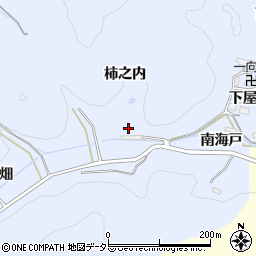愛知県岡崎市才栗町柿之内周辺の地図
