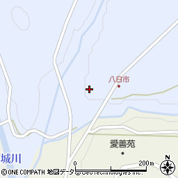 広島県庄原市西城町八鳥32周辺の地図