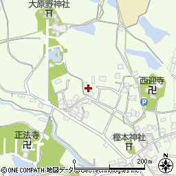 京都府京都市西京区大原野南春日町750周辺の地図