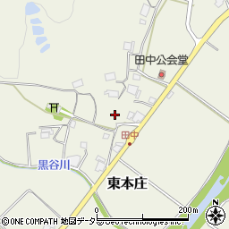 兵庫県三田市東本庄574周辺の地図