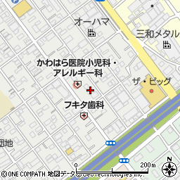 中部田中印刷株式会社周辺の地図