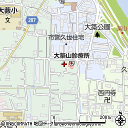 京都府京都市南区久世大藪町194周辺の地図