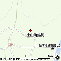 滋賀県甲賀市土山町鮎河1806周辺の地図
