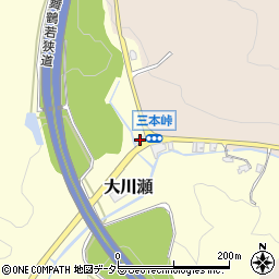 兵庫県三田市大川瀬872周辺の地図
