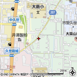 京都府京都市南区久世大藪町148周辺の地図