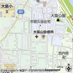 京都府京都市南区久世大藪町193周辺の地図