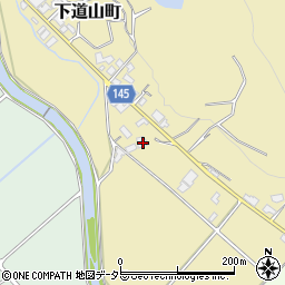 兵庫県加西市下道山町127周辺の地図