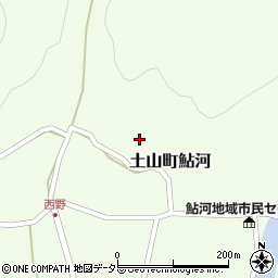 滋賀県甲賀市土山町鮎河1807周辺の地図