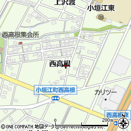 愛知県刈谷市小垣江町西高根66周辺の地図