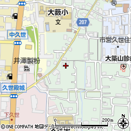 京都府京都市南区久世大藪町154周辺の地図